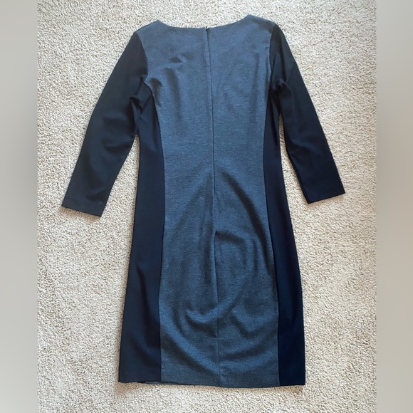 In Wear Black and Dark Heathered Grey Venche Dress - Picture 4 of 9